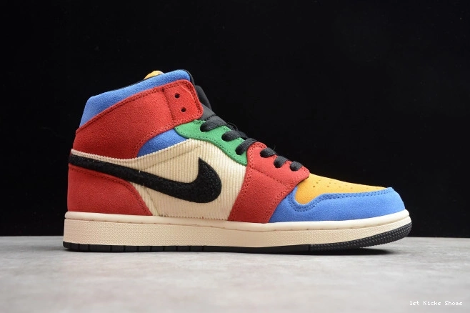 1st Kicks Shoes Trendy Great SE Mid Blue Air Fearless CU2805- the 889 1 Jordan 1124